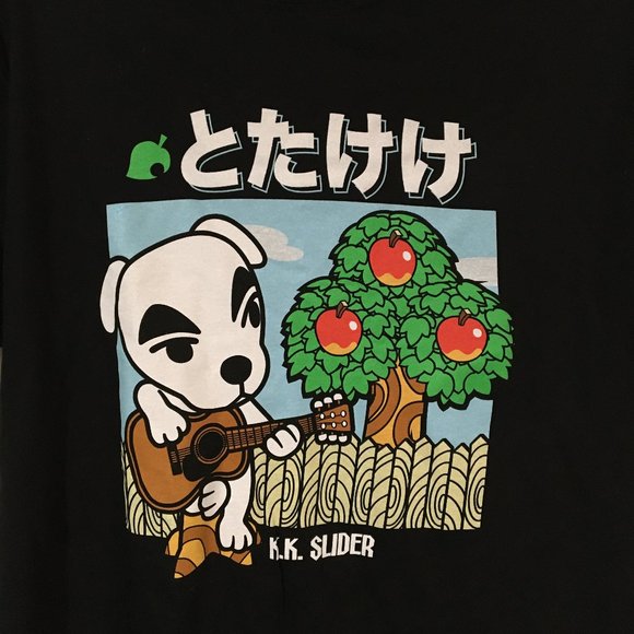 Nintendo Animal Crossing KK Slider Print T-Shirt - Picture 2 of 5